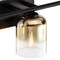 Designers Fountain Gatsby 24 in. 3-Light Matte Black Vanity Light with Gold Ombre Shades for Bathrooms D306M-3B-MB - alternate 3